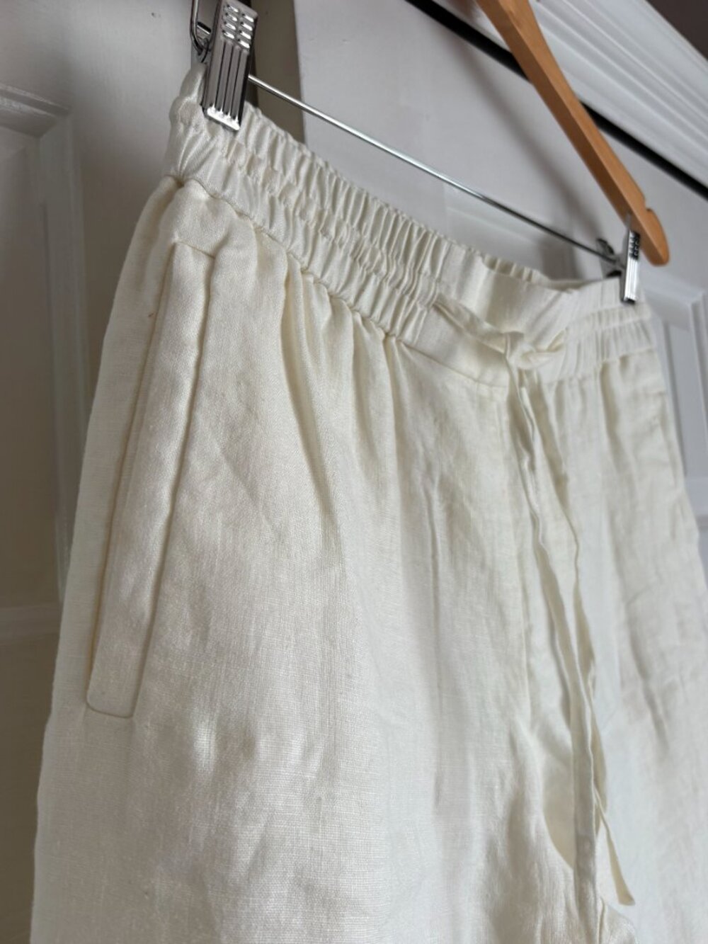 COS Linen Drawstring Pants - Picture 2 of 5